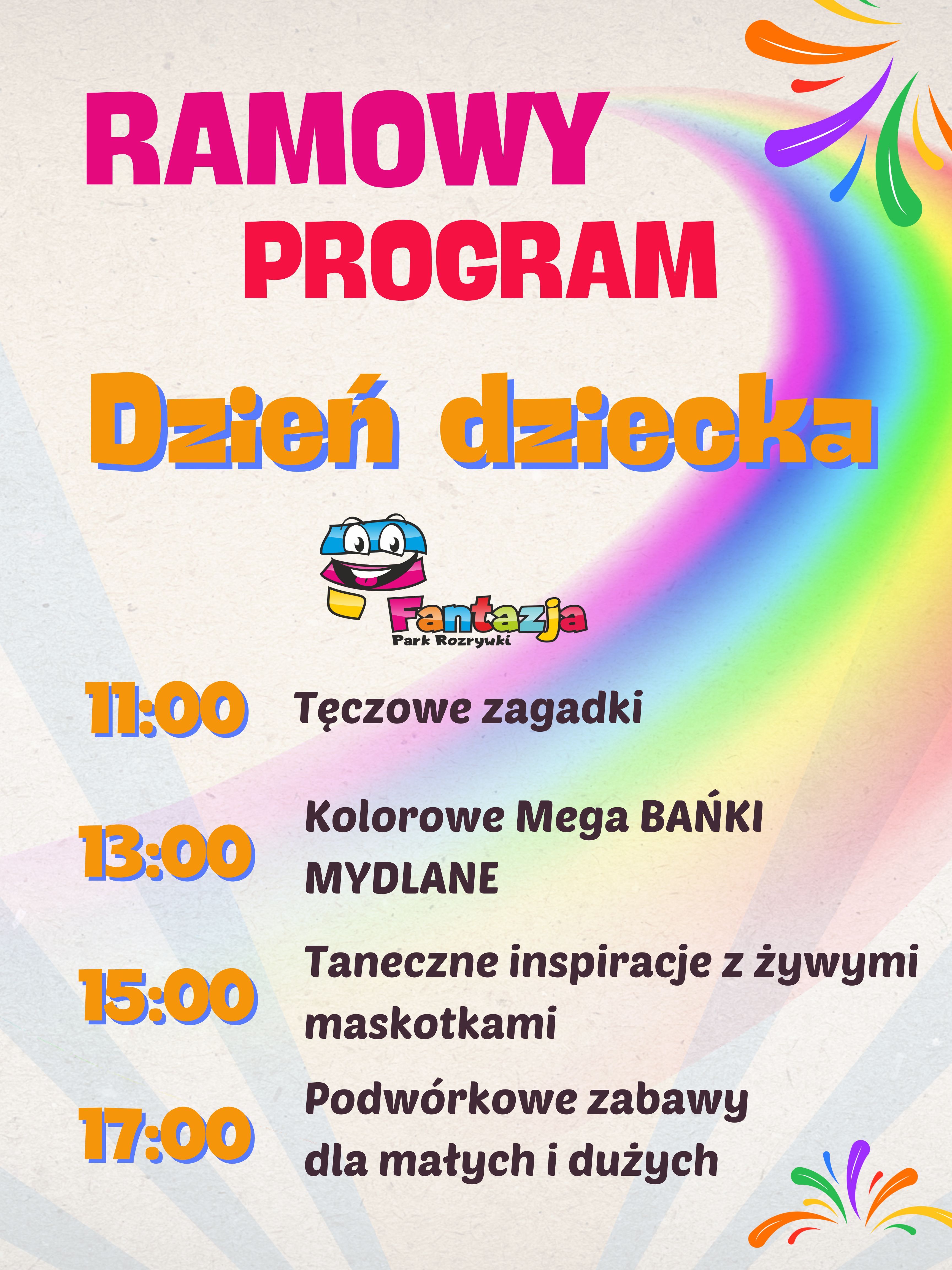 Ramowy program Dzień Dziecka