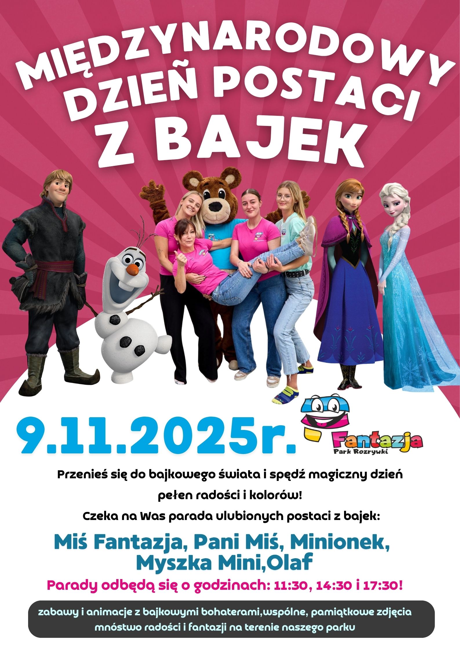 Dzień postaci z bajek