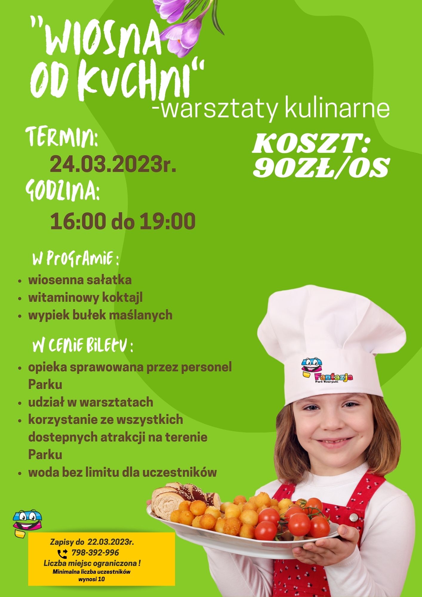 WIOSNA OD KUCHNI - warsztaty kulinarne