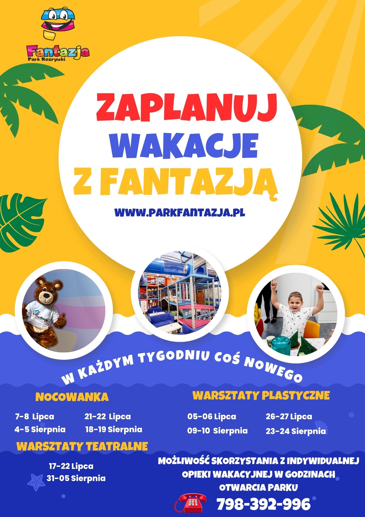 Wakacyjne podróże z Fantazją!