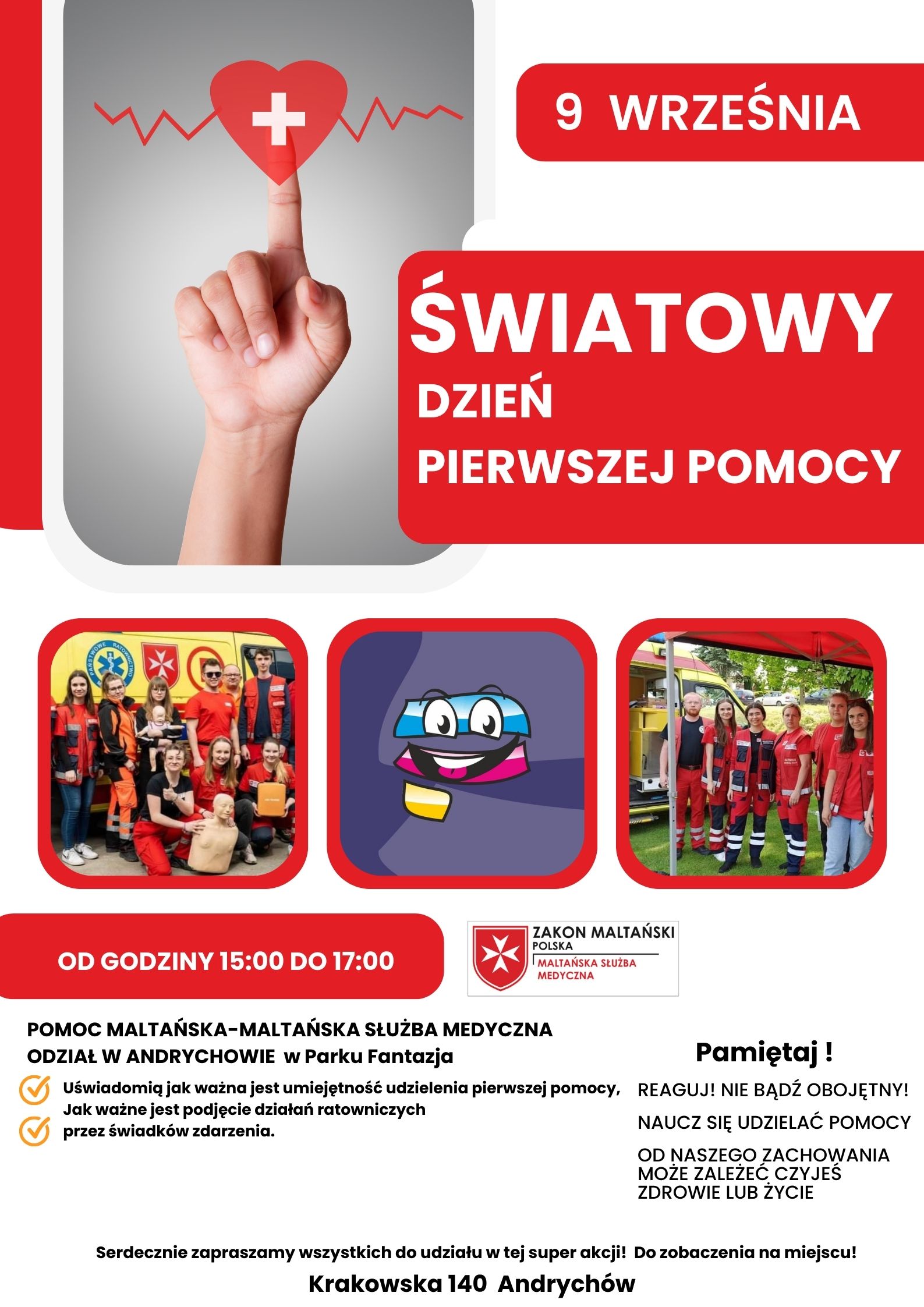 Światowy Dzień Pierwszej Pomocy z Fantazją